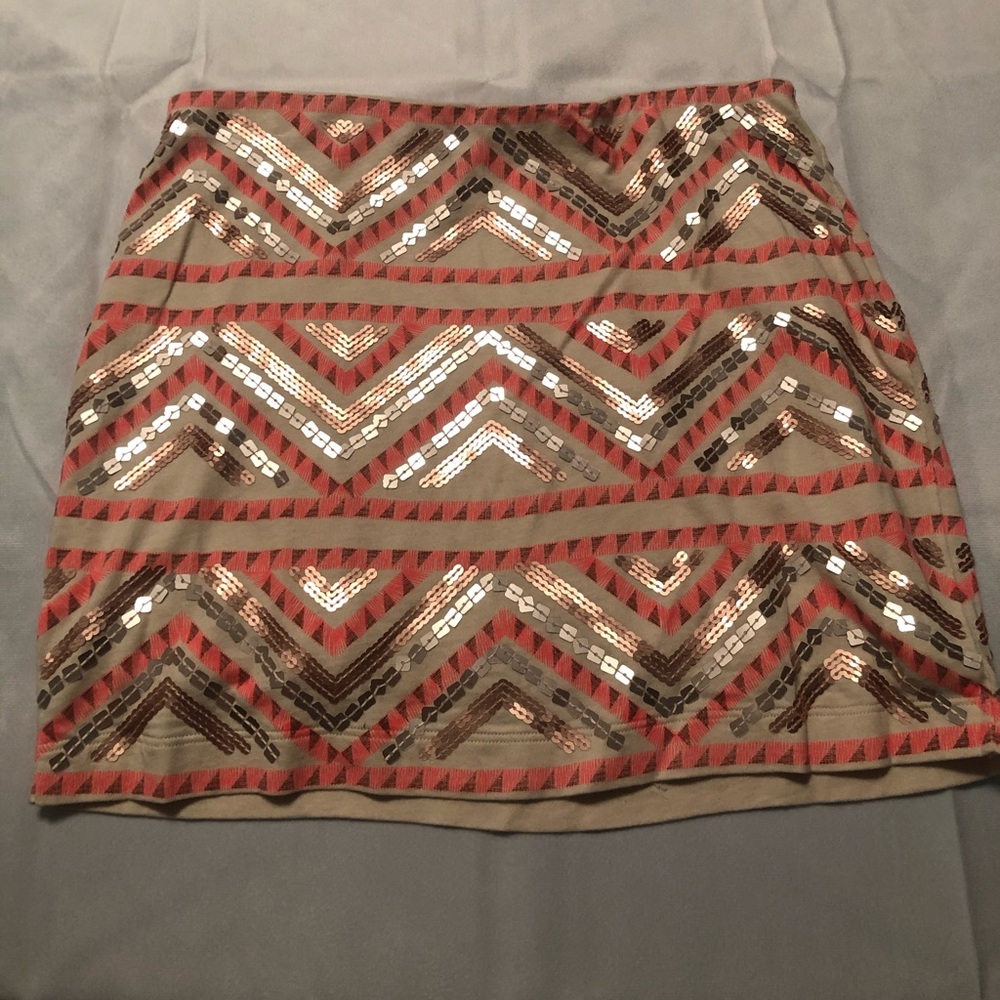 Express Sequence Mini Skirt